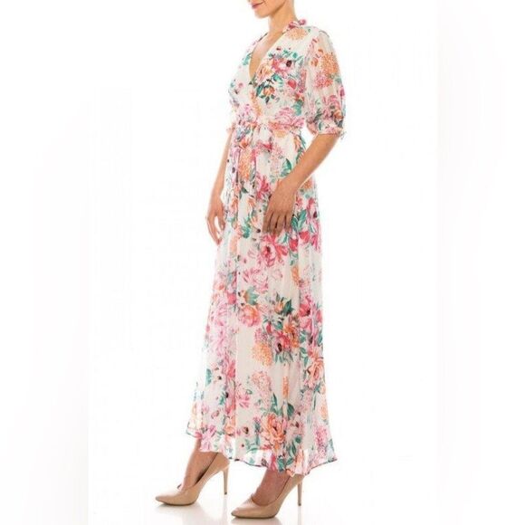 Gabby Skye Printed floral dress - Picture 5 of 10